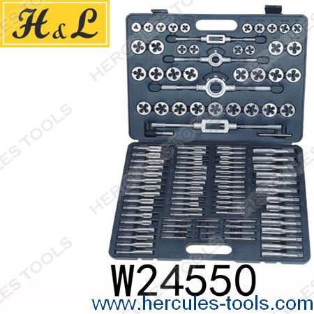 110PCS/Set Metric Tap and Die Set