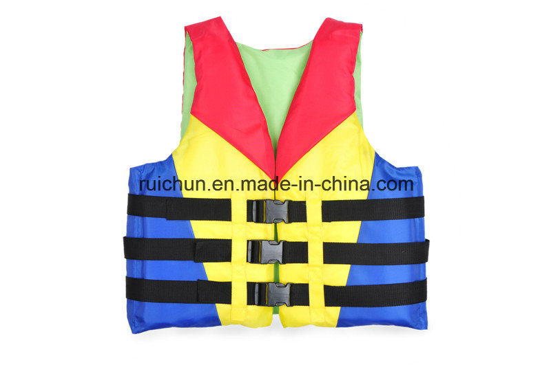 300d Nylon Oxford Fabric and EPE Foam Sports Life Jackets