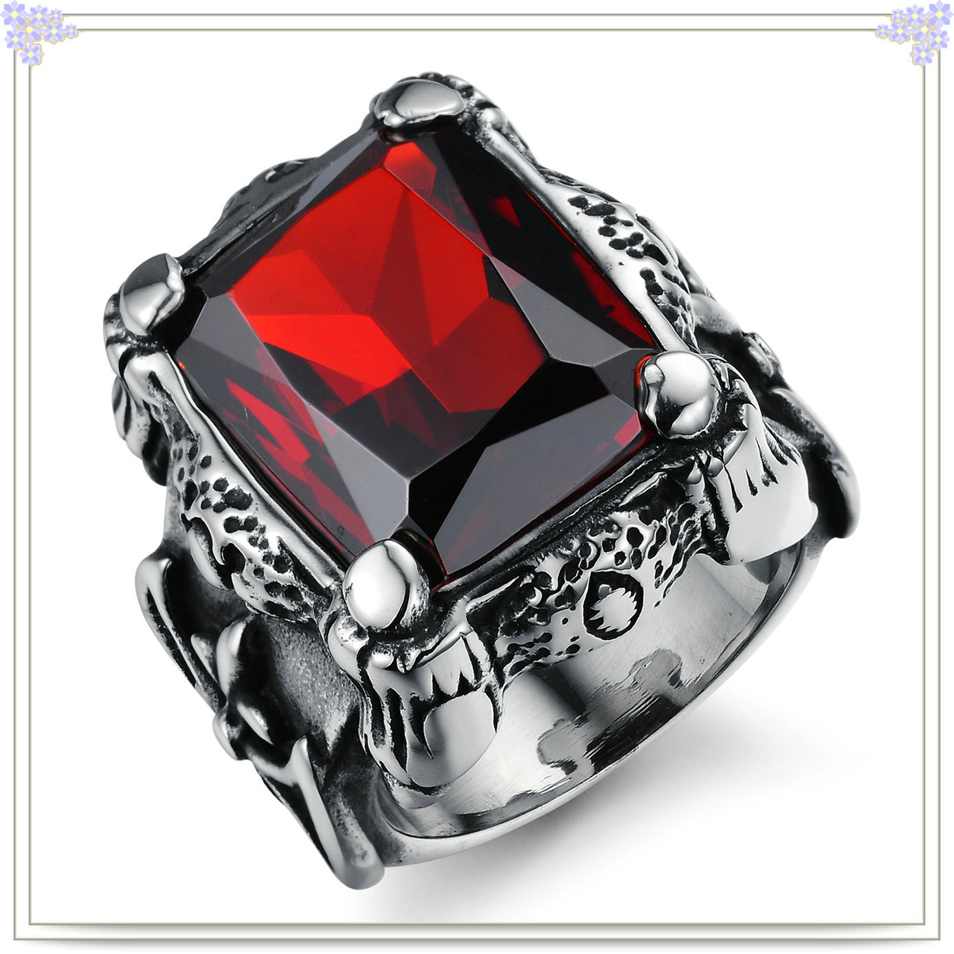 Fashion Jewelry Stainless Steel Jewellery Finger Ring (HR3219)
