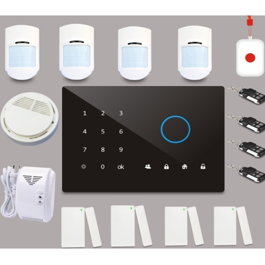 Smart Touch GSM Burglar Alarm System for Home / Business