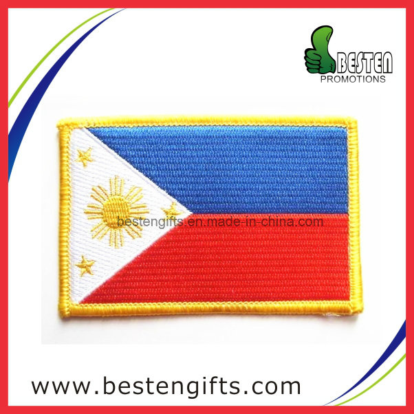 Newest Custom Flag Woven Embroidery Badge Patch (EP0005)