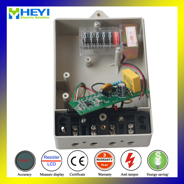 Electric Meter Magnet with PCB Thermal Sensitive Capacitor and Shunt Signal