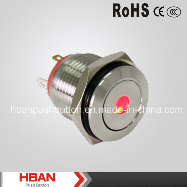 DOT LED Illuminated Push Button Switch