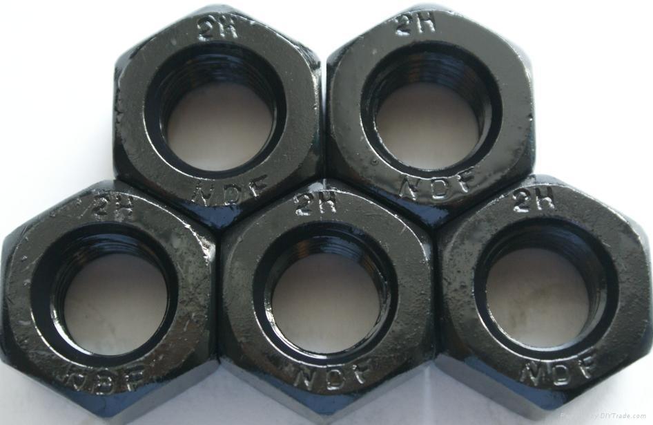 Black Oxide Hexgon Nuts with Carbon Steel (AS1112)