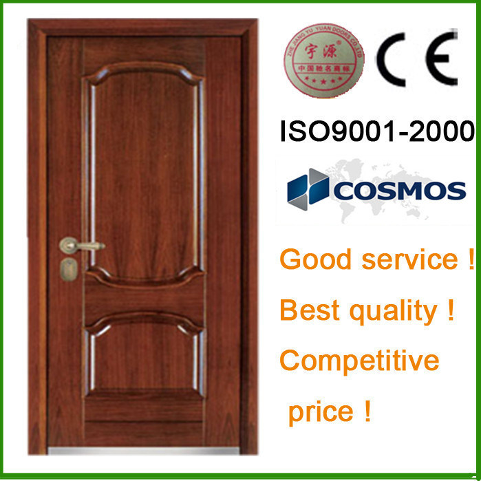 Simple Design Practical Steel Wooden Armored Door (YY-C03)