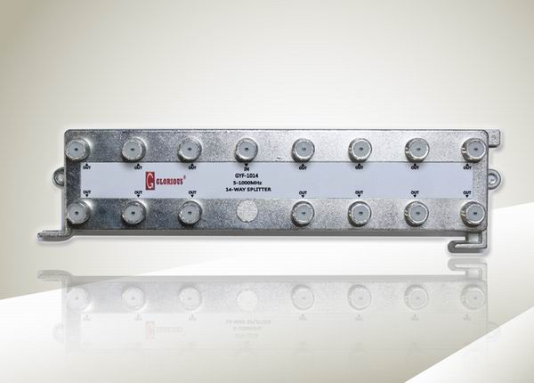 5-1000MHz 14-Way CATV Splitter (GYF-1014)