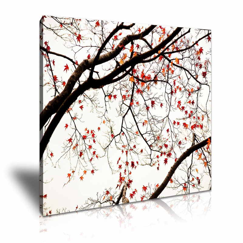 Maple Leaves Decorative Painting with Canvas Prints