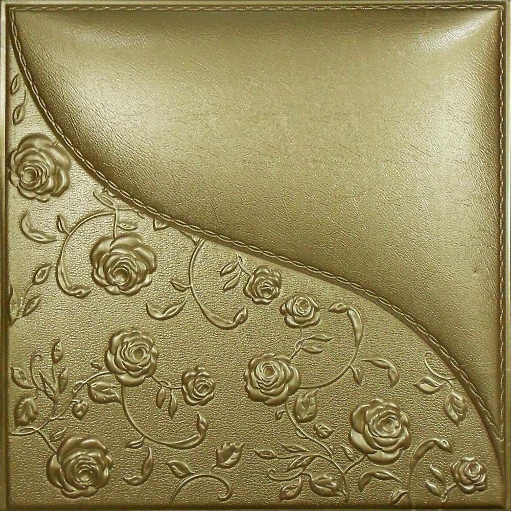 3D Soft Background Wall Panel for Saloon