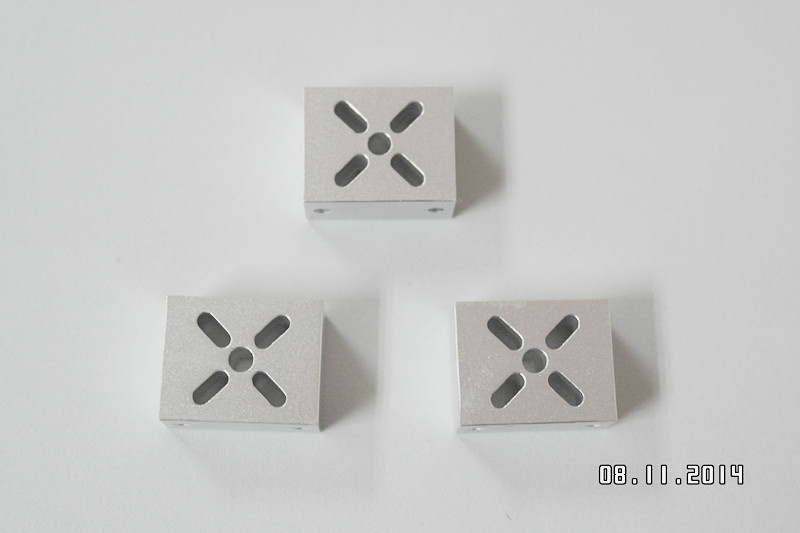 CNC Parts with Sand Blasting / Anodizing for Art-Tech Parts