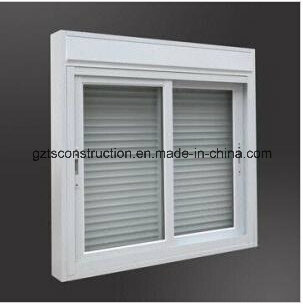 Aluminum Sliding Window with Shutter