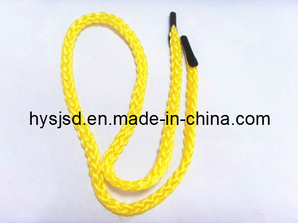 PP Braided Paper Bag Handle Rope with Black Plastic Buckle