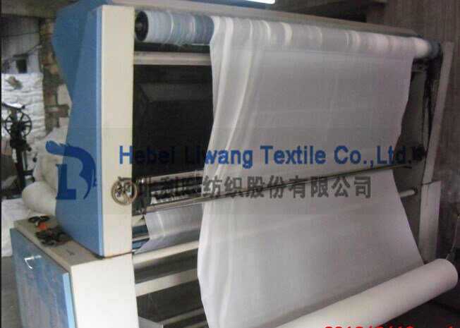 Nature 100% Polyester Grey Textile Fabric