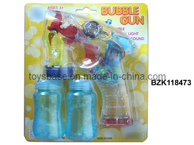 Kid Plastic Bubble Gun Toy (BZK118473)