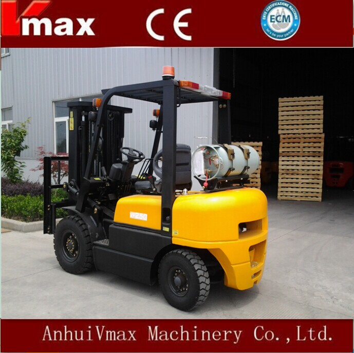 LPG Forklift with Isuzu Machine Cpqyd25