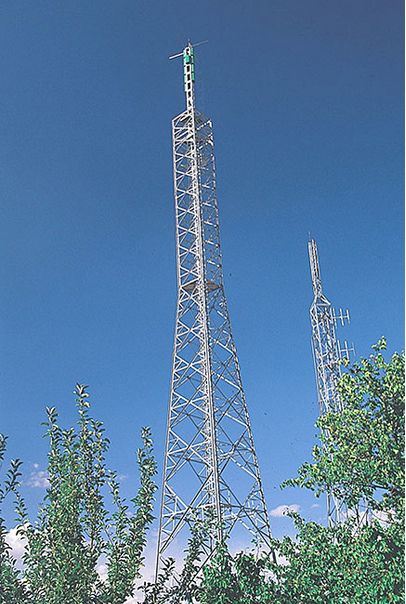 Telecommunication Lattice Mast Tower