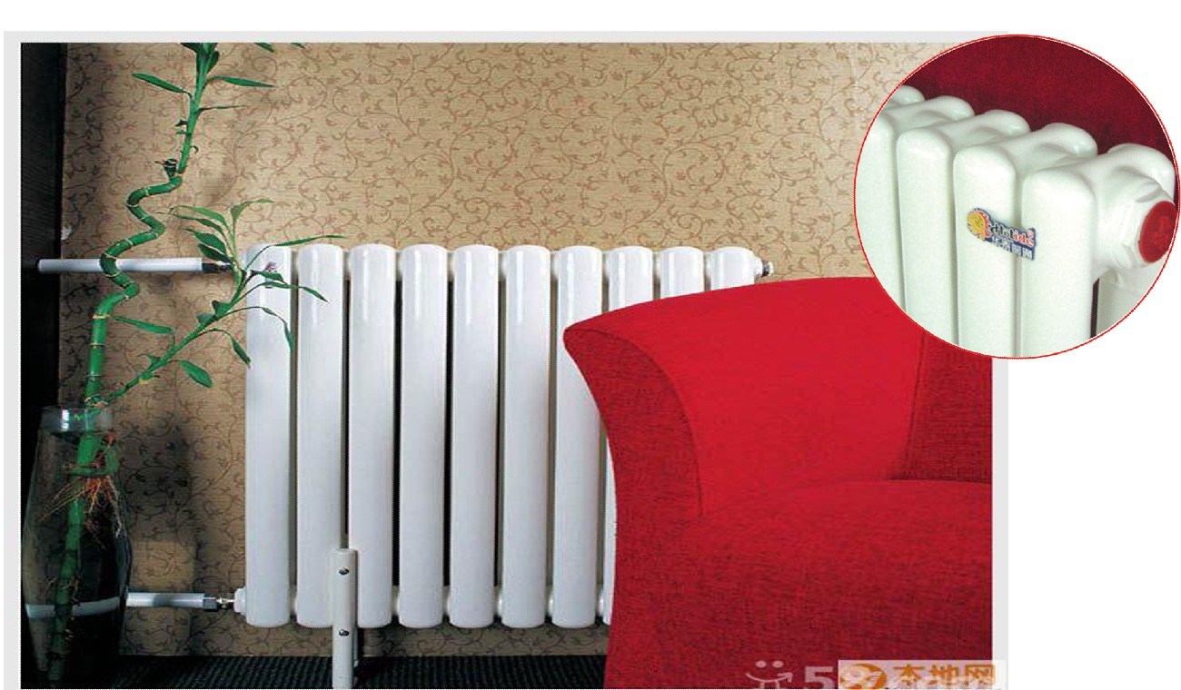 Double Panels Oval Steel Columns Water Heating Radiators for House Heating
