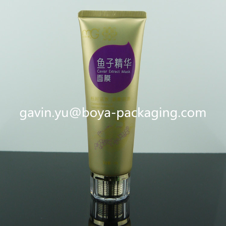 Empty Clear Plastic Packaging Tubes