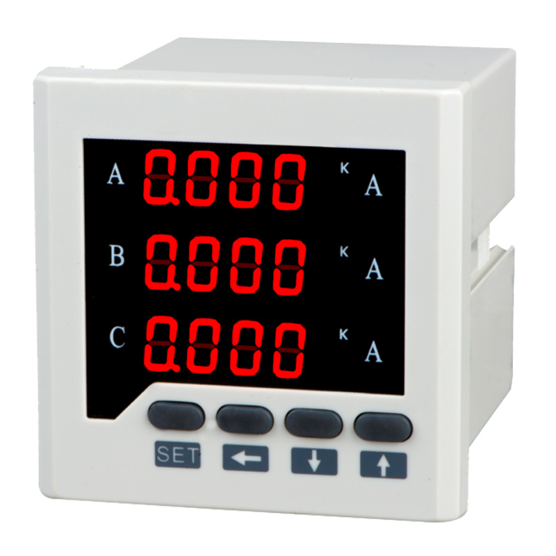 LED Display Three Phase Current Meter with RS485 Communication Programmable