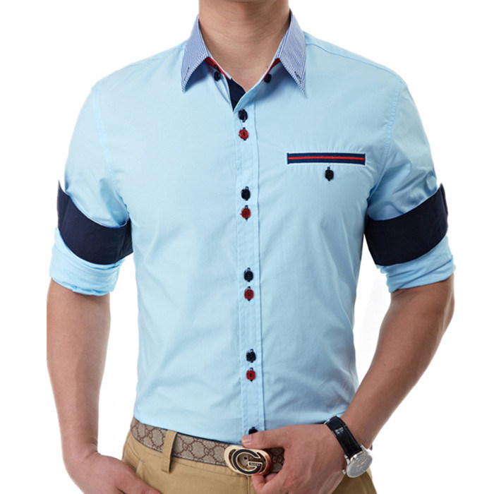 Men's/Casual/ Long Sleeve/100%Cotton/ Shirt