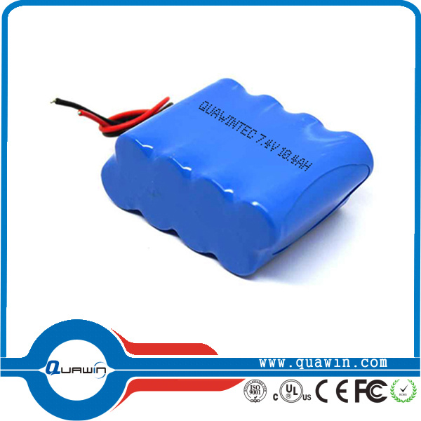 Lithium Ion Battery 18650 7.4V 13600mAh