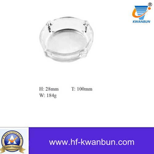Promotional Giveaway Gift Crystal Glass Ashtray Glassware Kb-Hn8055