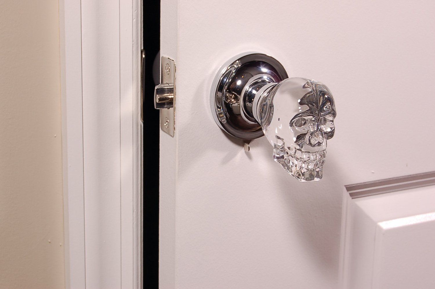 Crystal Skull Door Knob Hardware for Building Material