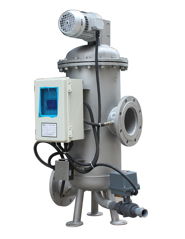 Durable Electrically Driven Revolving-Brush Cleaning Filter