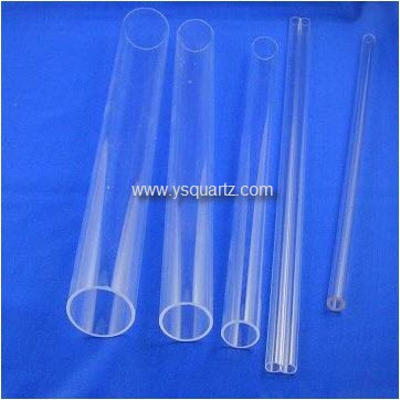 High Temperature Quartz Tube/Quartz Tube Reactor, Quartz Test Tube