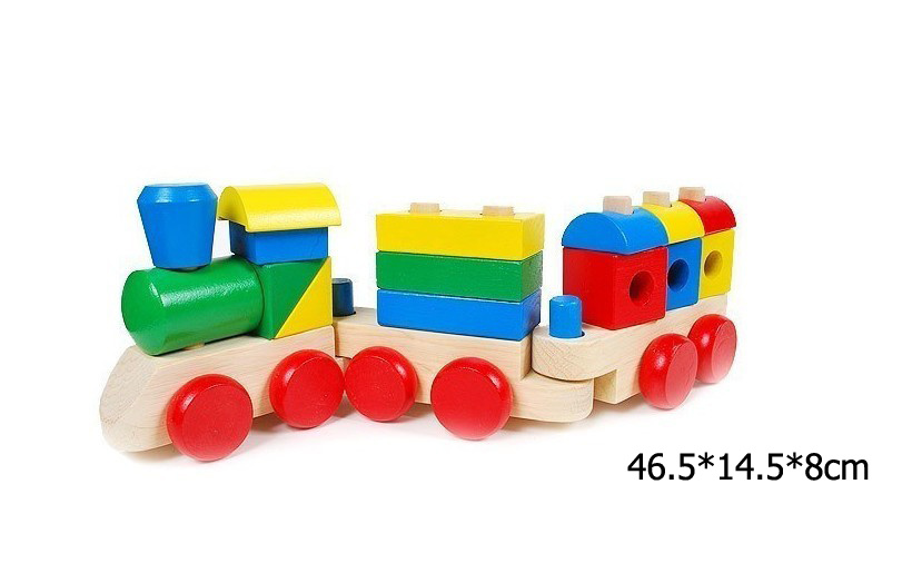 Wooden Train/ Wooden Toy/Bricks/Building Blocks (HSG-T-032)