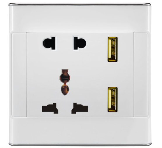 Multi-Standard USB Power Socket Dn-D62