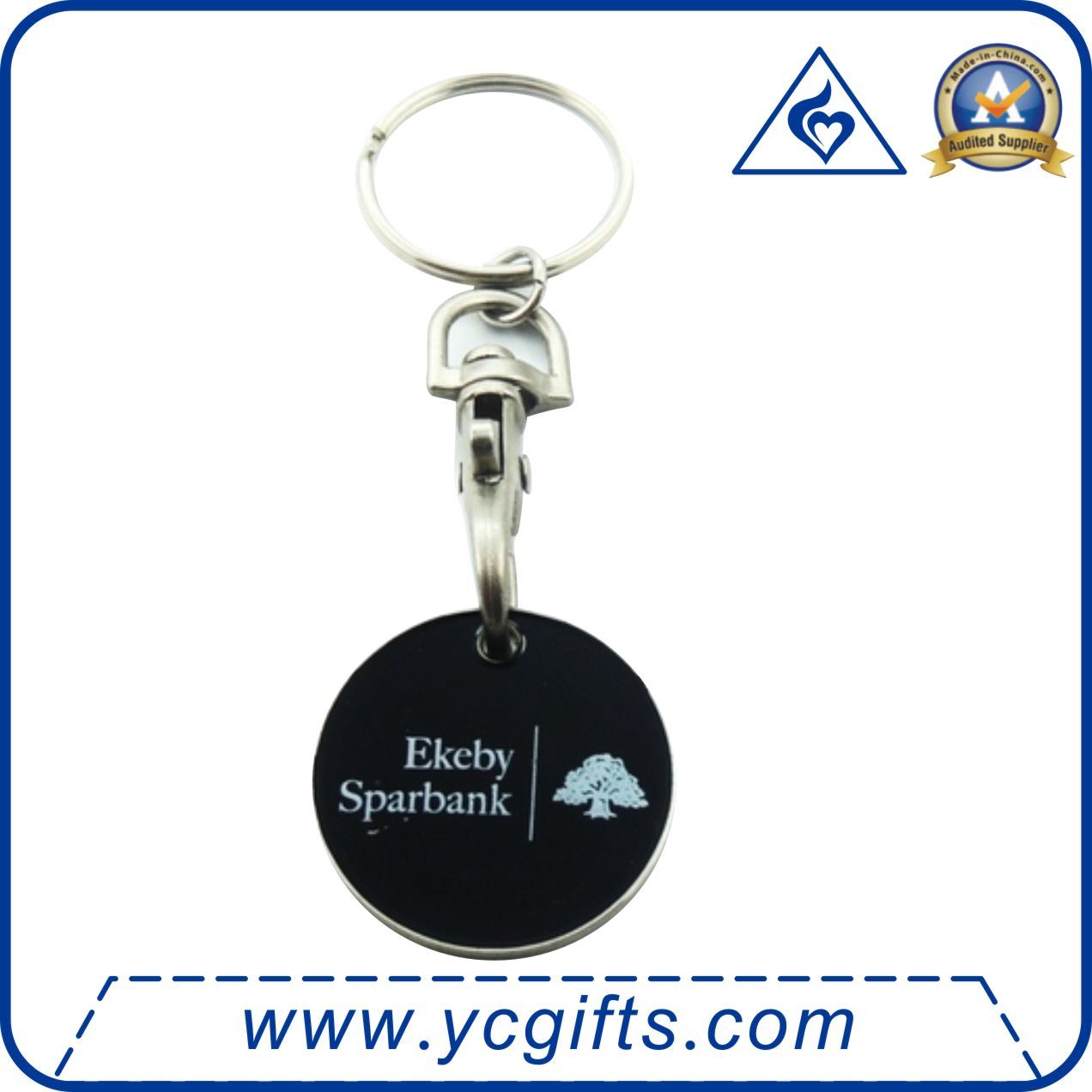 Factory Price Custom Trolley Coin Keys for Promotion (TC 004)