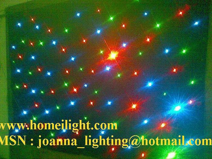 RGB LED Curtain RGB LED Star Cloth for Events Decoration