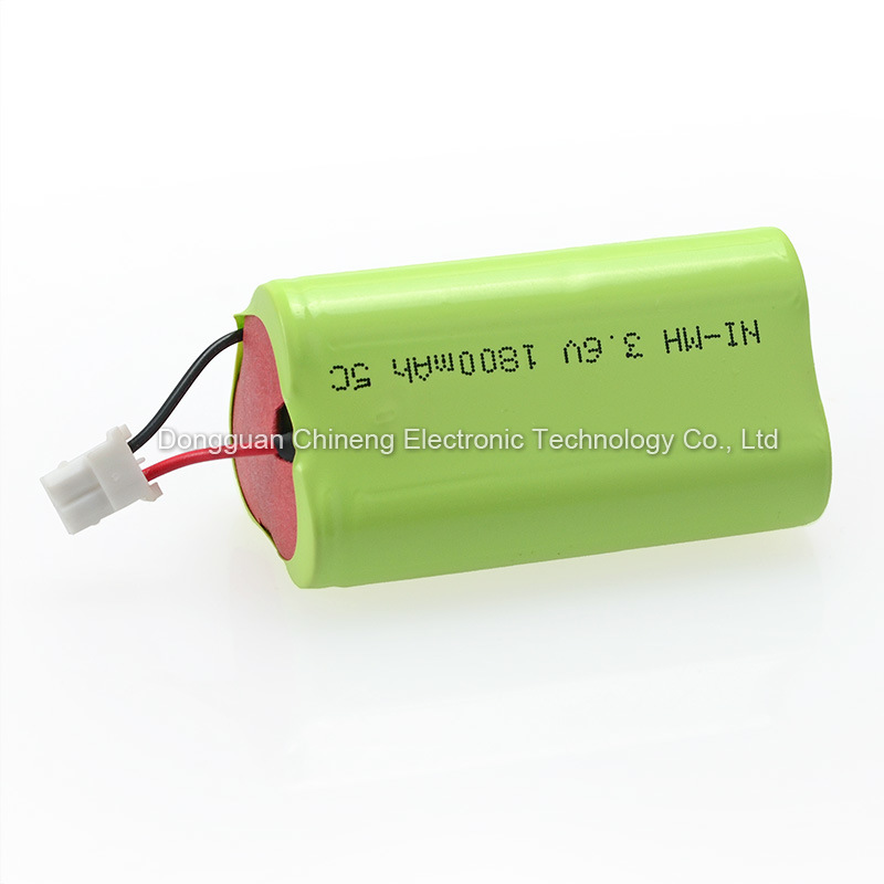 Ni-MH Battery AA 3.6V 1800mAh for Electric Shaver