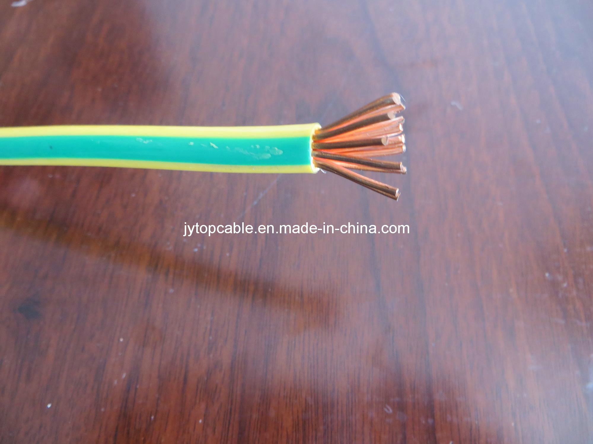 PVC Insulated Earth Wire Yellow/Green Wire