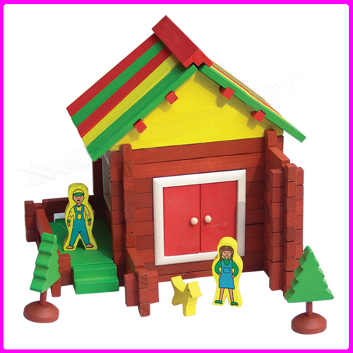 2014 New Kids Wooden Farm House Toy, Popular Children Wooden Farm House Toy and Hot Sale Baby Wooden Farm House Toy Wj276917