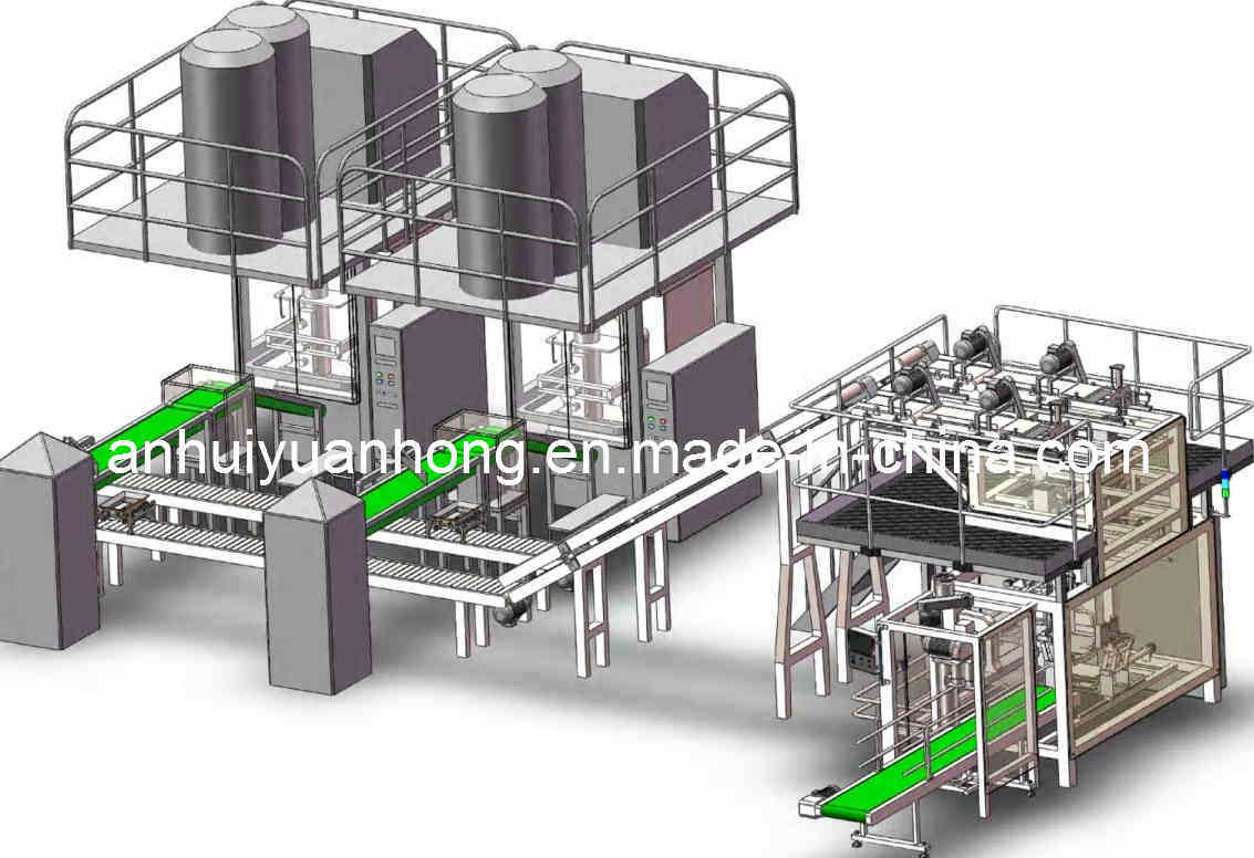 Two-Bin Automactic Filling Packging Machinery (VFFS-YH16)