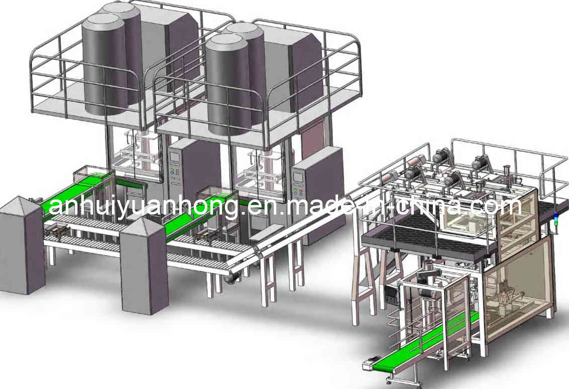 Two-Bin Automactic Filling Packging Machinery (VFFS-YH16)