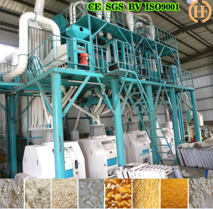 Small Sifted Corn Milling Machines/Maize Flour Milling Machines