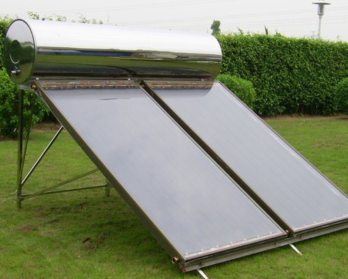 Compact Flat Plate Solar Heater with Solar Keymark