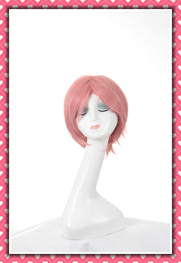High Temperature Synthetic Fiber Short Style Wig 8inches