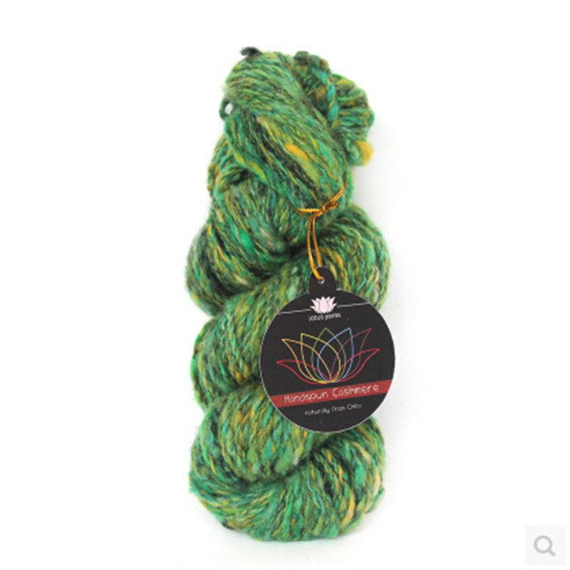 Handspun 100% Mongolia Cashmere Yarn / Colored Hand Knitting Yarn