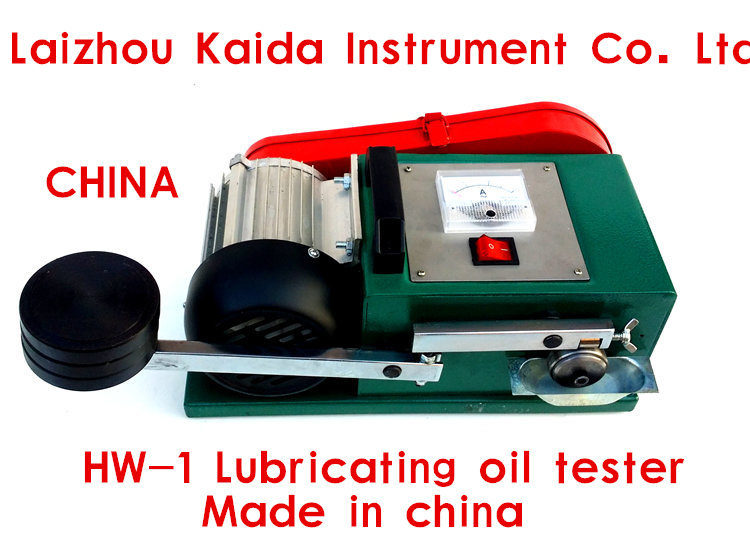 Export Models Laizhou Flamingo Hw - 1 Oil Wear Test Oil Anti-Wear Additive in Lubricating Oil Anti-Wear Experiment Machine
