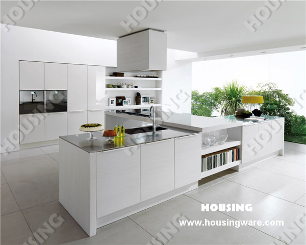 White Lacquer Finish Kitchen, Best Selling