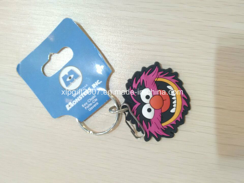 2015 Soft Rubber Customizedwholesale Promotion PVC Gift Key Chain