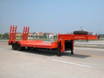 2-axle low bed semi trailer