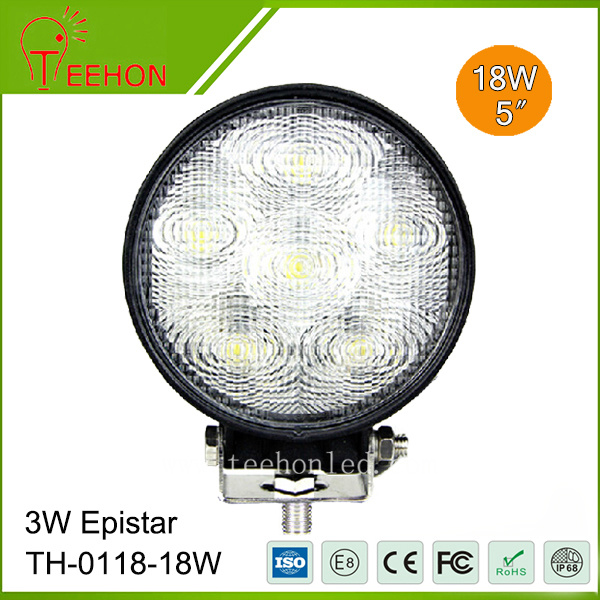 Hot Selling 12V 18W LED Work Light, IP68 LED Driving Light