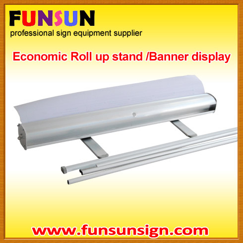 Ecomomic Roll up Stands and Retractable Banner Stand for Display