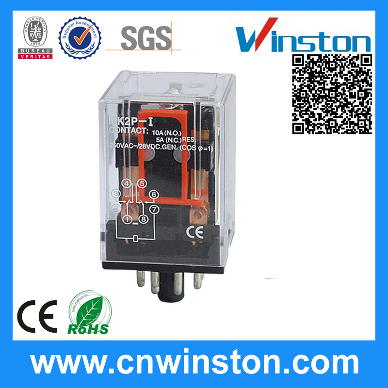 Industrial Control Devices Indicator Protective Electromagnetic Relay with CE