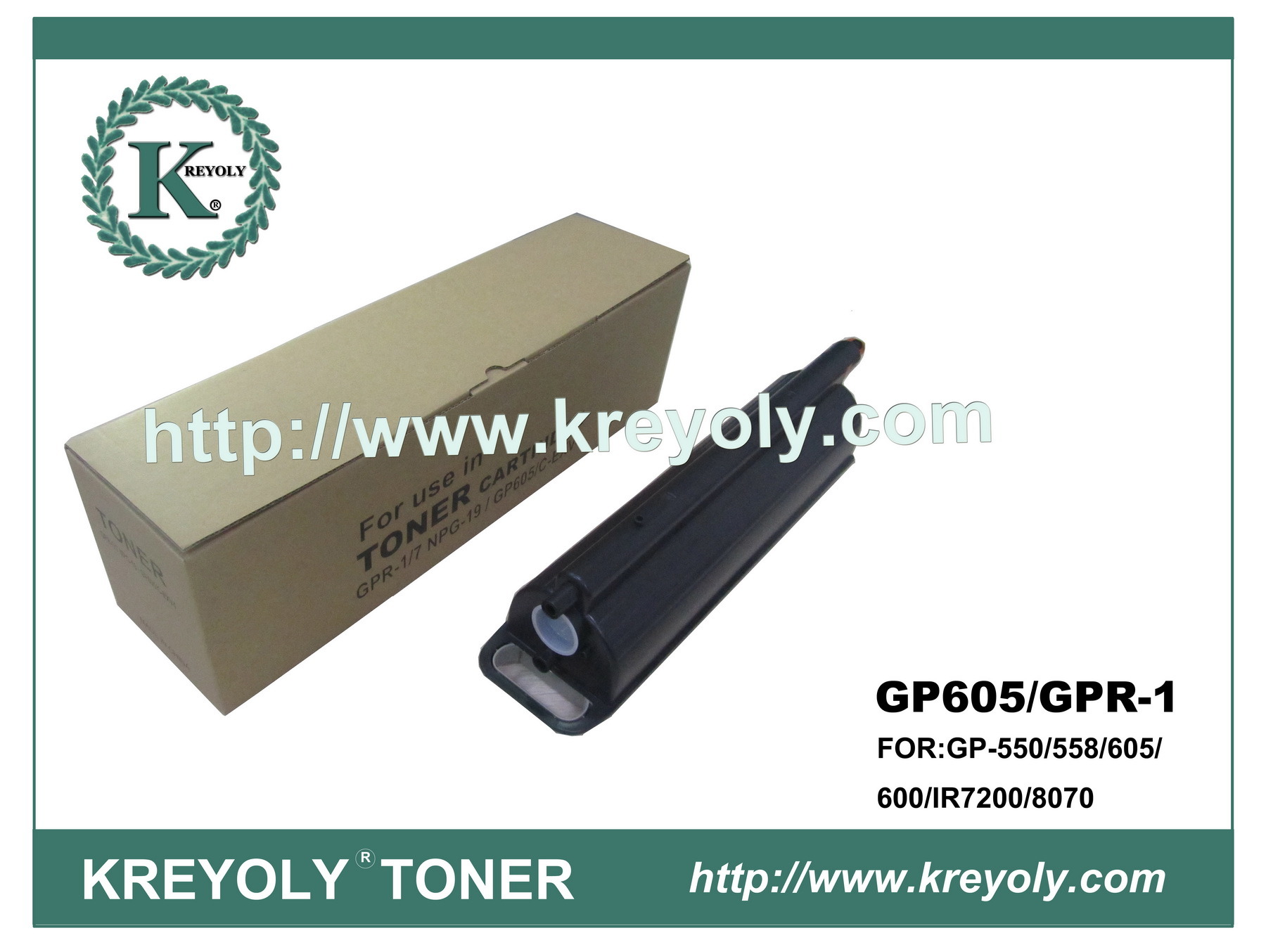 Compatible Toner Cartridge for Canon GP-550/558/605/IR7200/8070