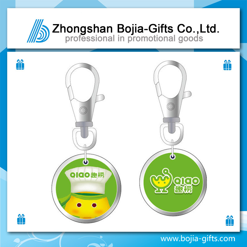 Customized Metal Key Chain with Printing Logo (BG-KE643)